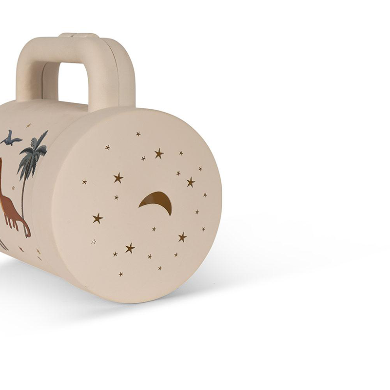 Projektor-Taschenlampe für Kinder mit Dinomotiven von Konges Slojd. 