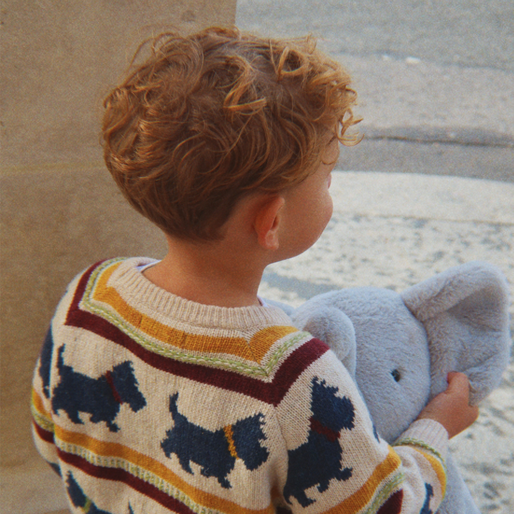 Konges Sløjd Strickpullover 'Belou' Piccolo Scottie