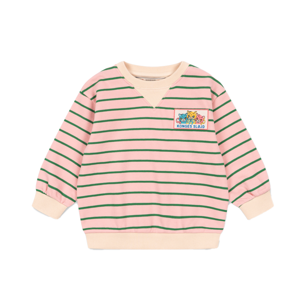 Konges Sløjd Pullover 'Spotty' Blushy Stripe