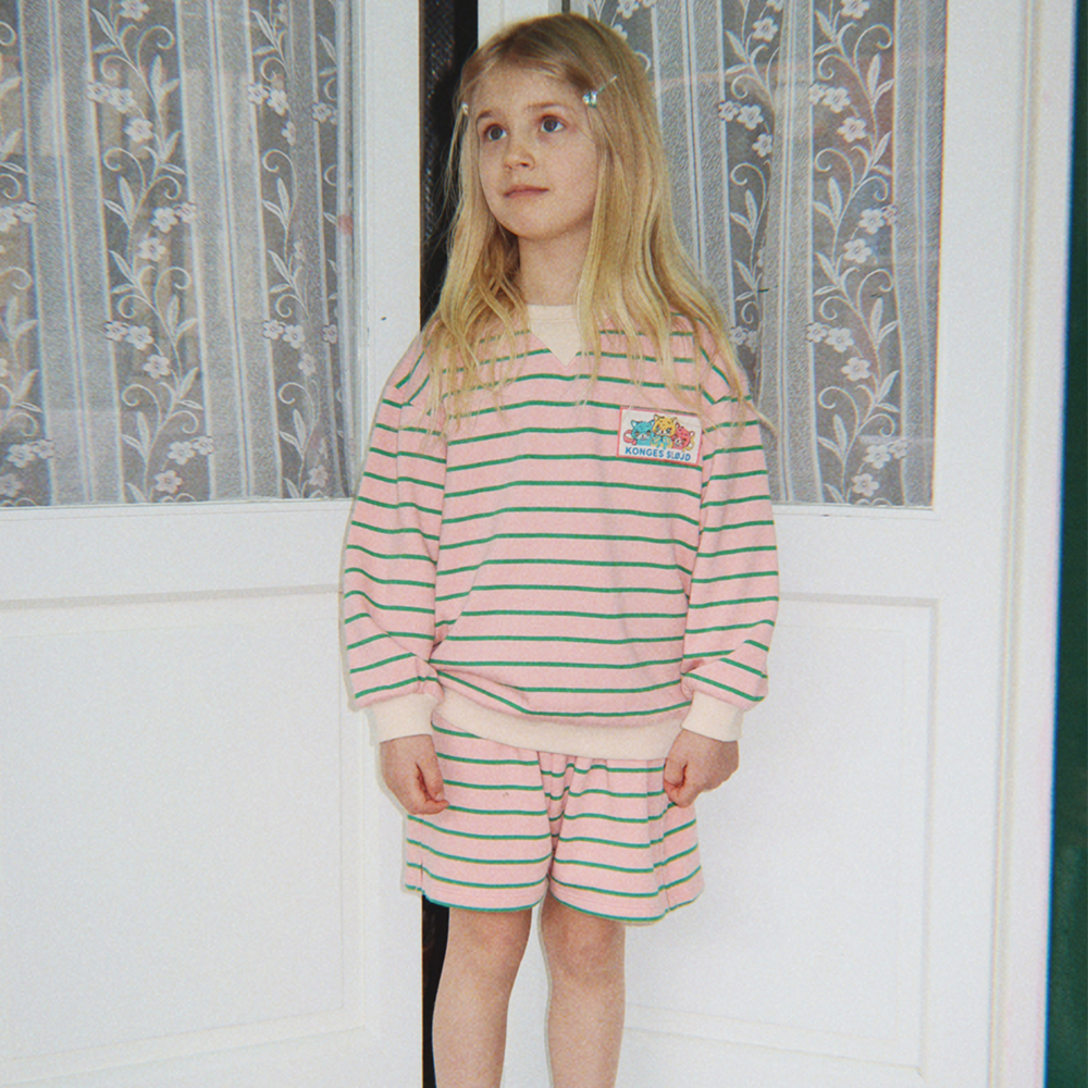Konges Sløjd Pullover 'Spotty' Blushy Stripe
