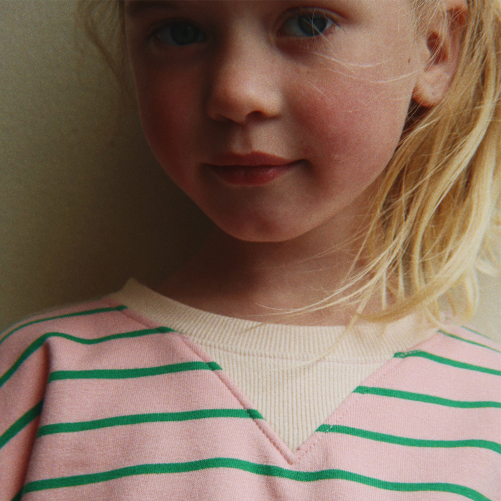 Konges Sløjd Pullover 'Spotty' Blushy Stripe