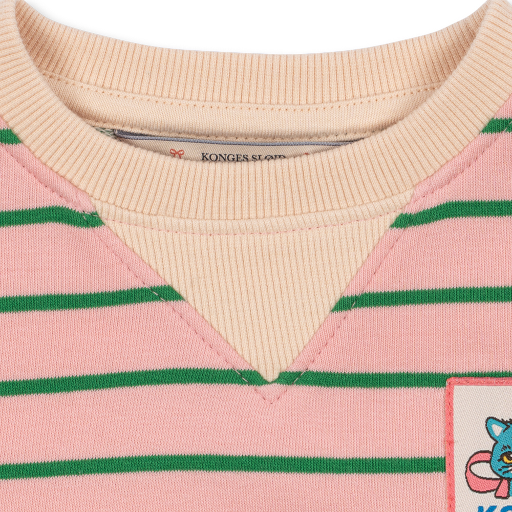 Konges Sløjd Pullover 'Spotty' Blushy Stripe