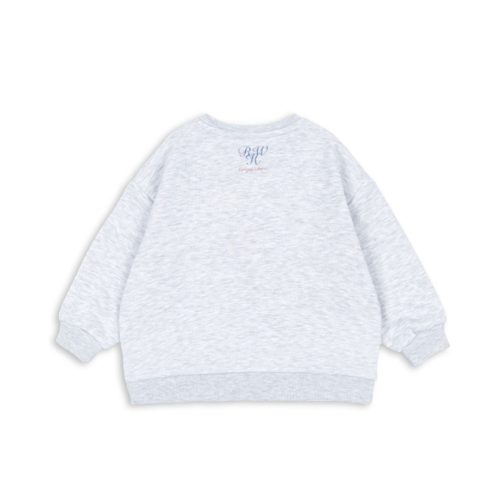 Konges Sløjd Pullover &#39;RHW X KS&#39; Jack Light Grey Melange