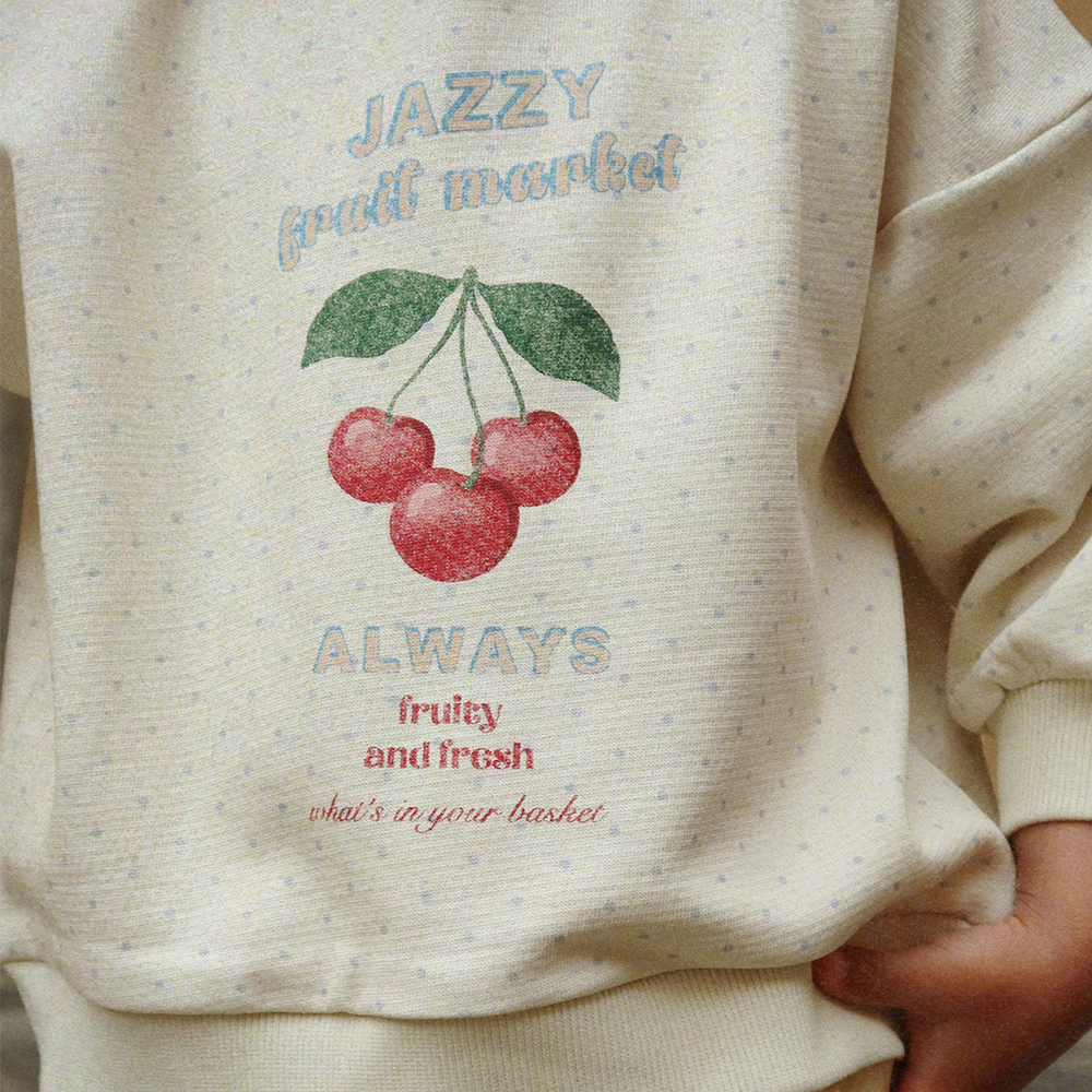 Konges Sløjd Pullover 'Loupy' Jazzy Dot - Online MY SNOWFLAKE