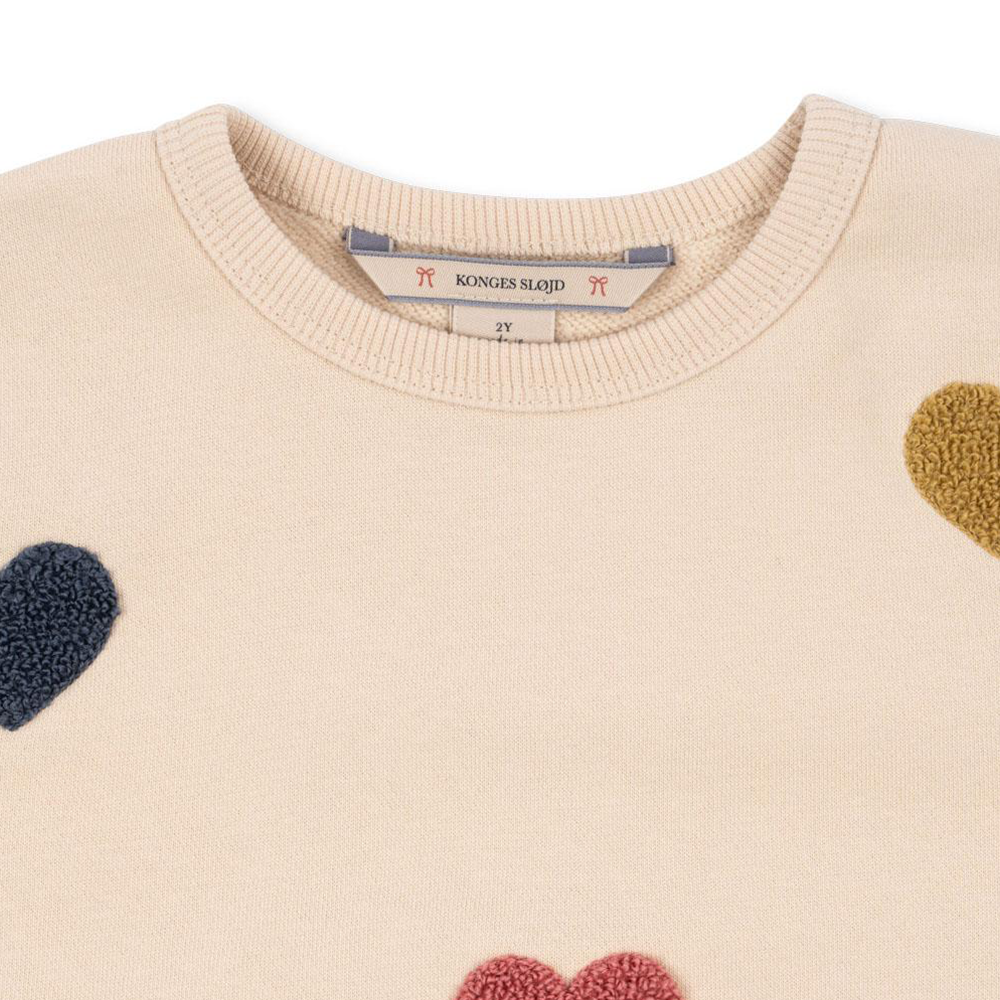 Konges Sløjd Pullover &#39;Lou&#39; Multi Hearts