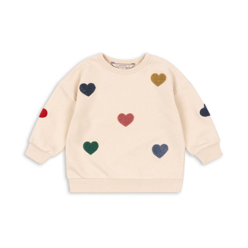 Konges Sløjd Pullover &#39;Lou&#39; Multi Hearts