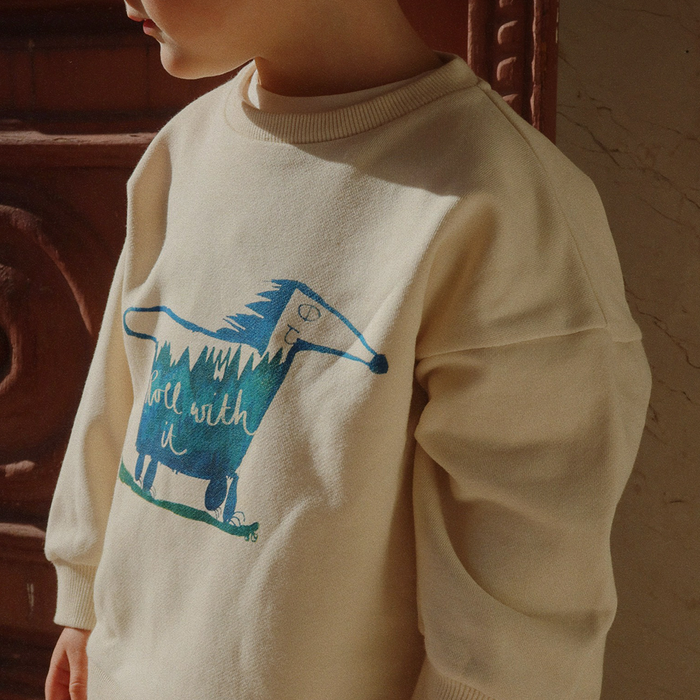 Konges Sløjd Pullover 'RHW X KS' Roller Summer Sand