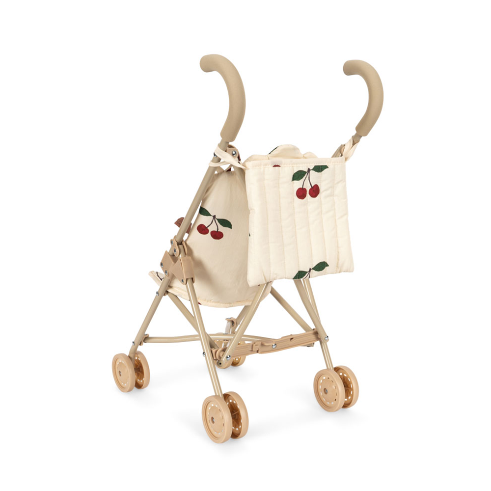 Konges Sløjd Puppen-Buggy mit Puppe 'Cherie' Ma Grande Cerise