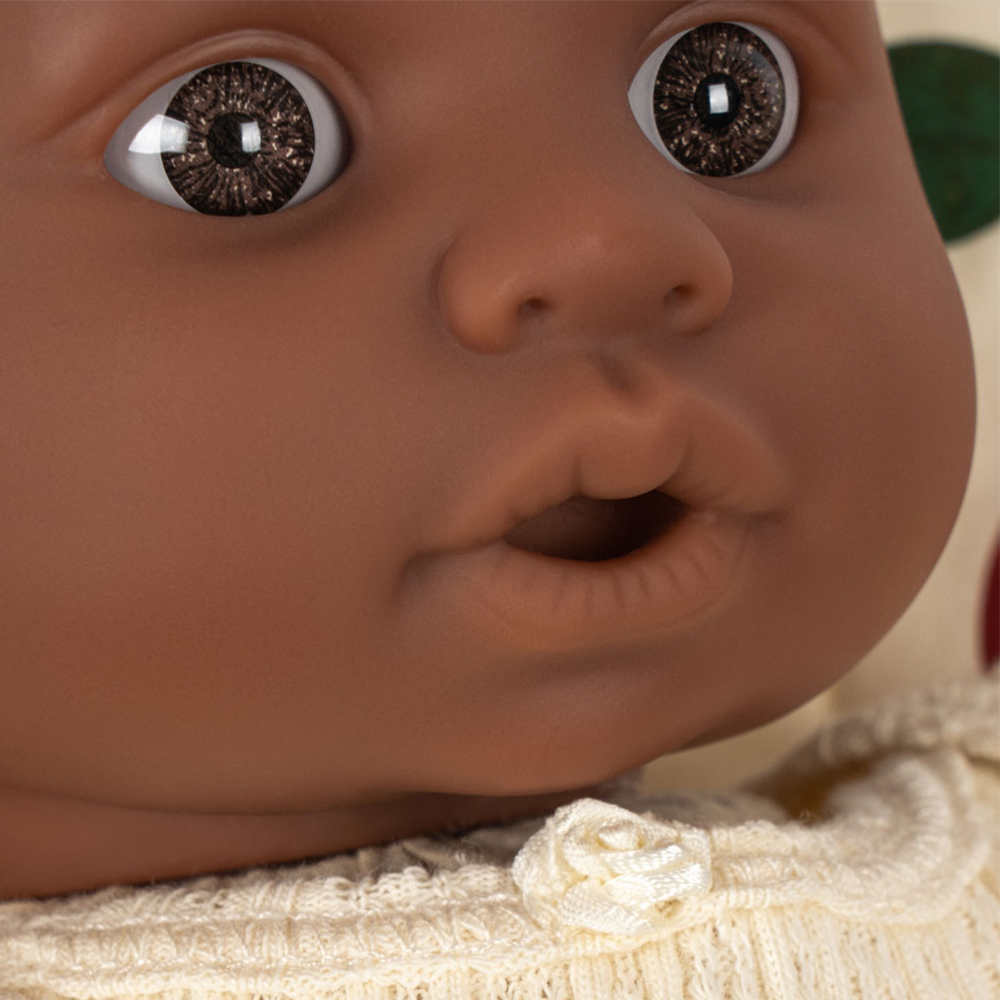 Konges Sløjd Puppen-Buggy mit Puppe 'Cherie' Ma Grande Cerise