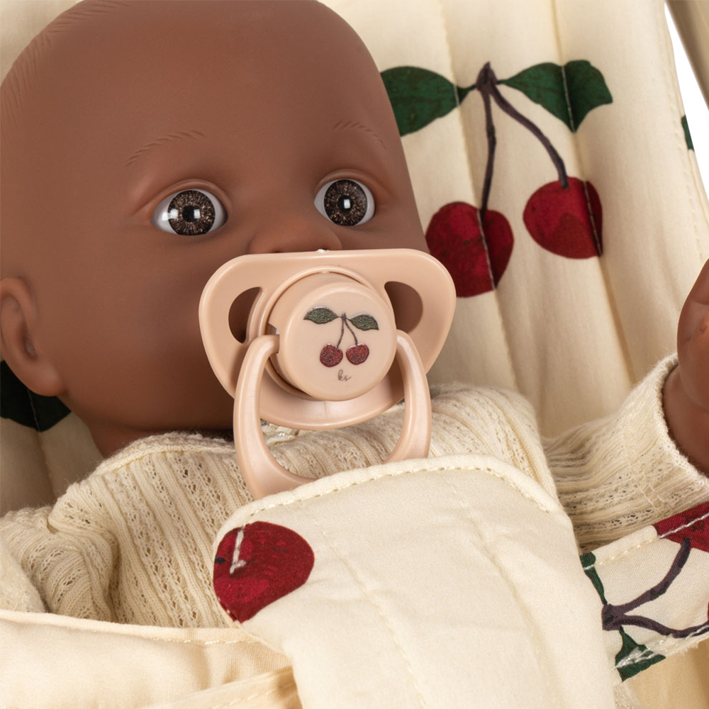 Konges Sløjd Puppen-Buggy mit Puppe 'Cherie' Ma Grande Cerise