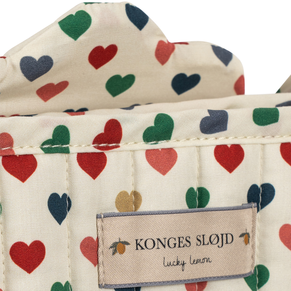 Poussette pour poupée Konges Sløjd Coeur Coloré