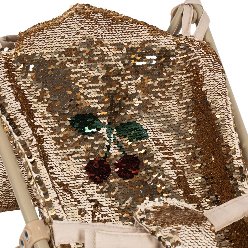 Konges Sløjd Puppen-Buggy &#39;Sparkly&#39; Cherry