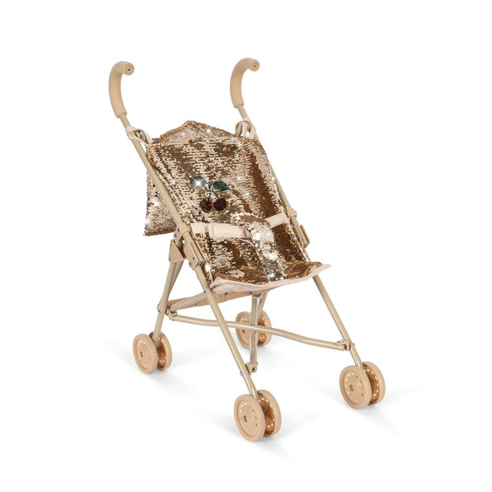 Konges Sløjd Puppen-Buggy &#39;Sparkly&#39; Cherry