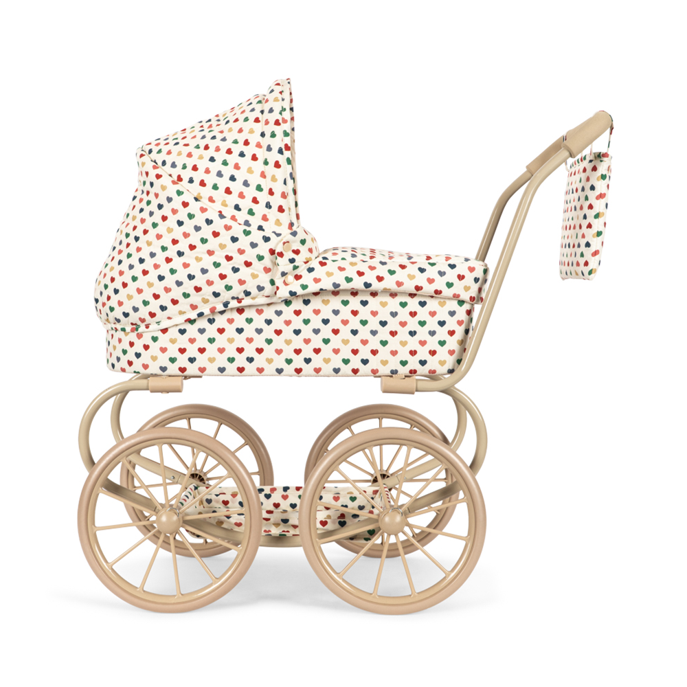 Konges Sløjd Doll Stroller 'Minnie' Coeur Coloré