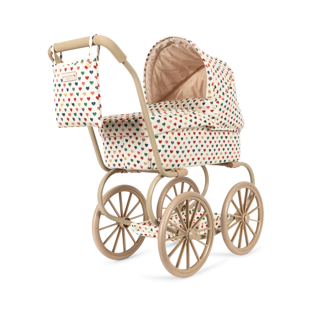 Konges Sløjd Doll Stroller 'Minnie' Coeur Coloré