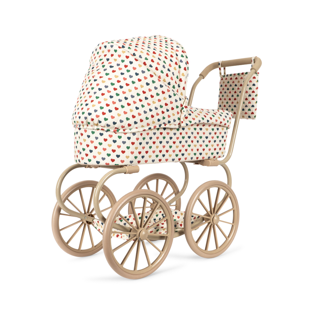 Konges Sløjd Doll Stroller 'Minnie' Coeur Coloré