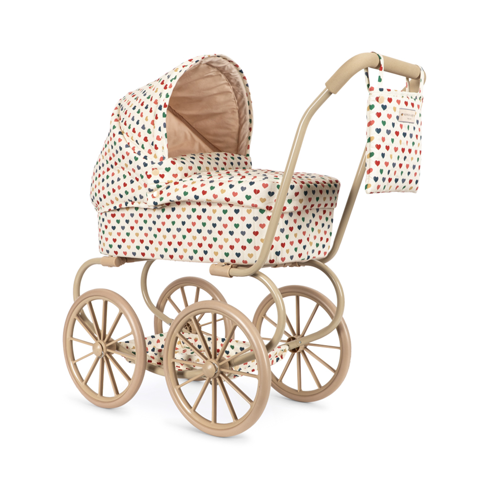 Konges Sløjd Doll Stroller 'Minnie' Coeur Coloré