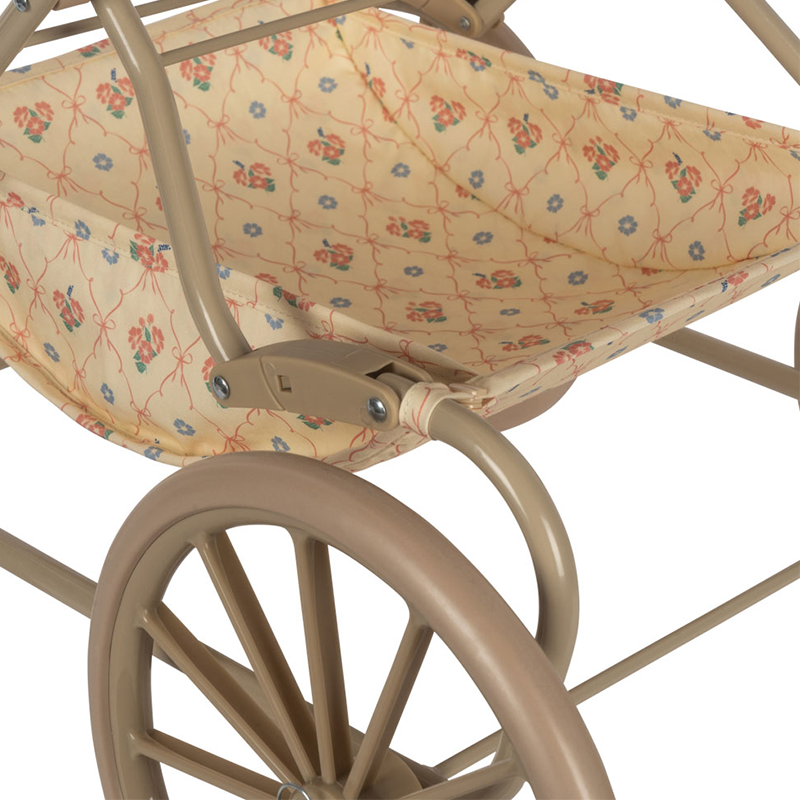 Konges Sløjd  Puppen-Kinderwagen Fleur Decor