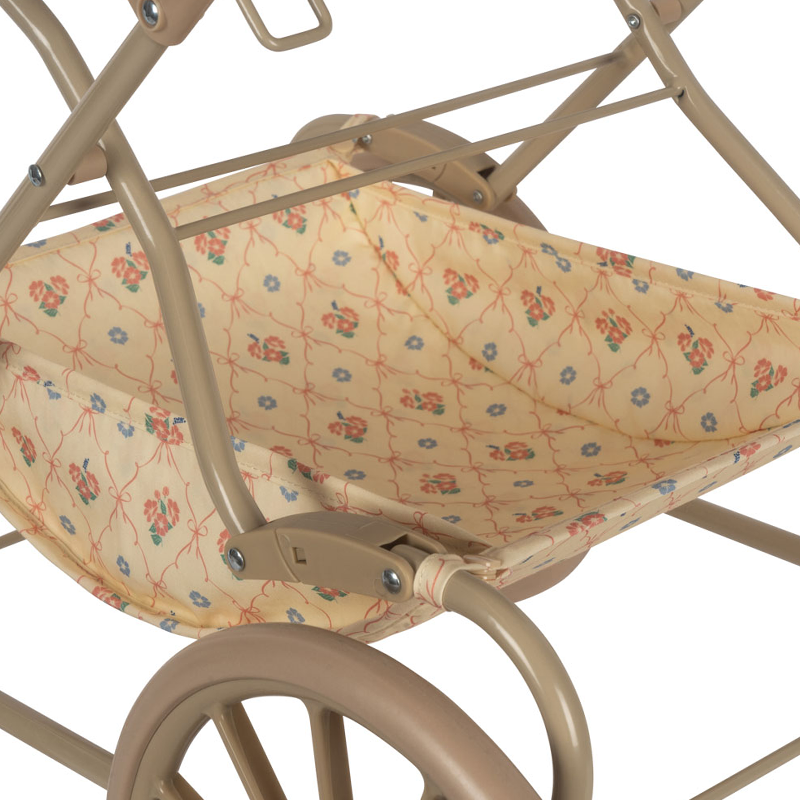 Konges Sløjd  Puppen-Kinderwagen Fleur Decor