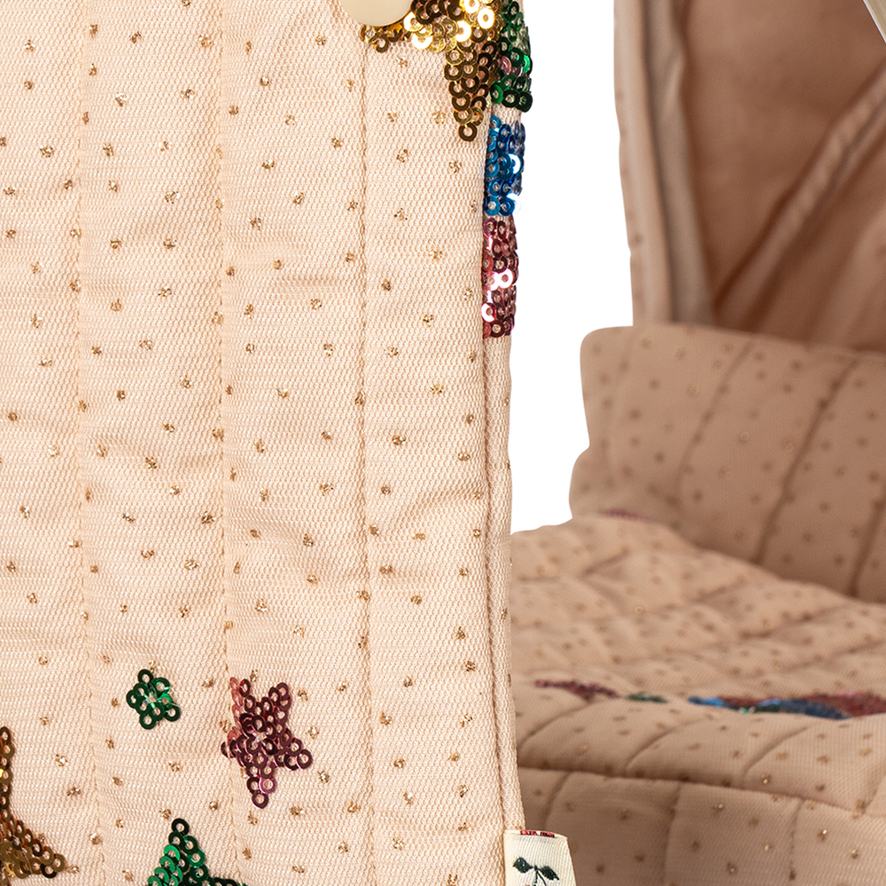 Konges Sløjd Puppen-Kinderwagen 'Minnie Tulle' Rainbow Star