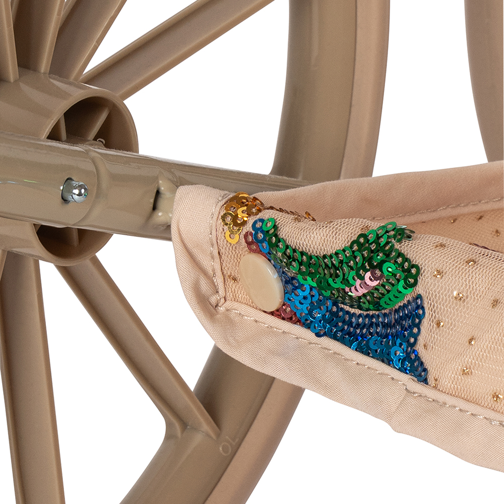 Konges Sløjd Puppen-Kinderwagen 'Minnie Tulle' Rainbow Star