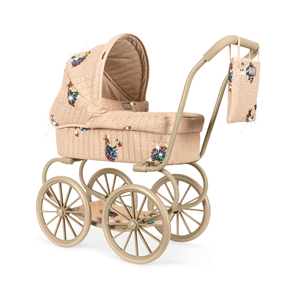 Konges Sløjd Puppen-Kinderwagen 'Minnie Tulle' Rainbow Star