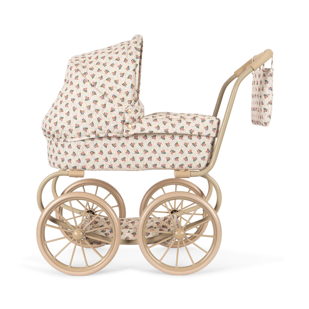 Konges Sløjd Puppen-Kinderwagen 'Minnie' Verona Blues