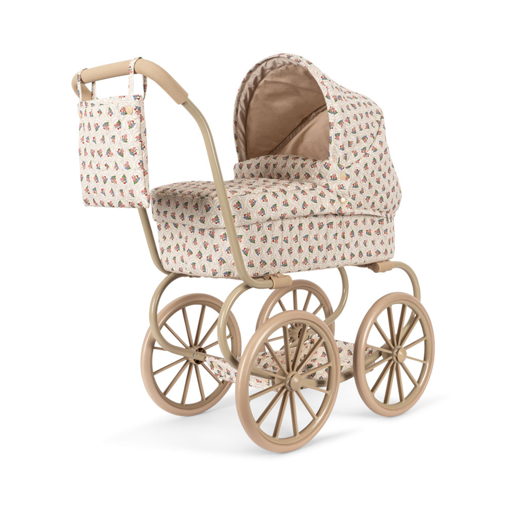 Konges Sløjd Puppen-Kinderwagen 'Minnie' Verona Blues