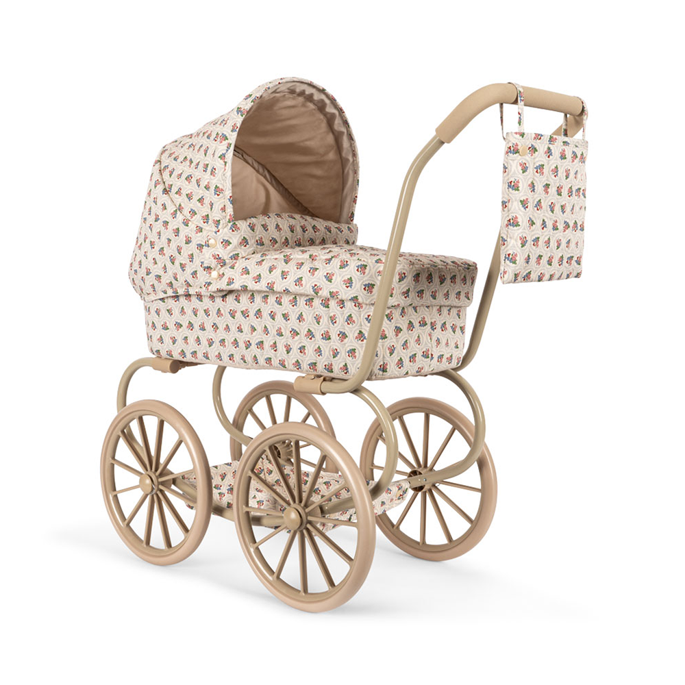 Konges Sløjd Puppen-Kinderwagen 'Minnie' Verona Blues