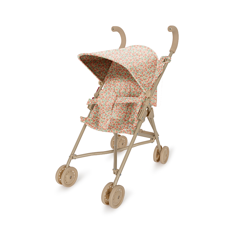 Puppen Buggy mit Blumenmuster von Konges Slojd.