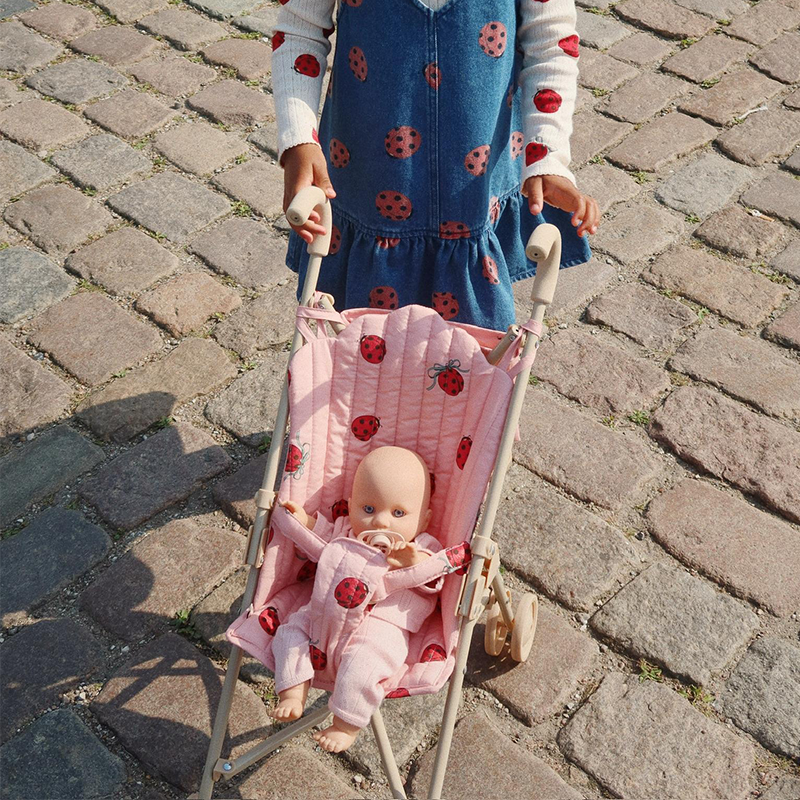 Konges Sløjd  Puppen-Kinderwagen  Ladybug