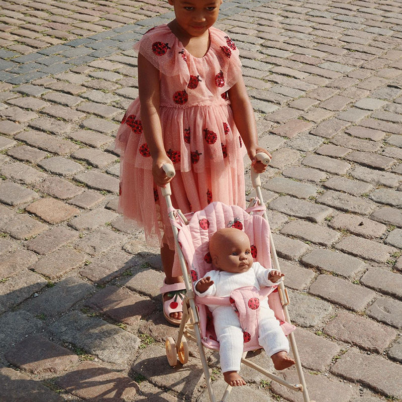 Konges Sløjd  Puppen-Kinderwagen  Ladybug