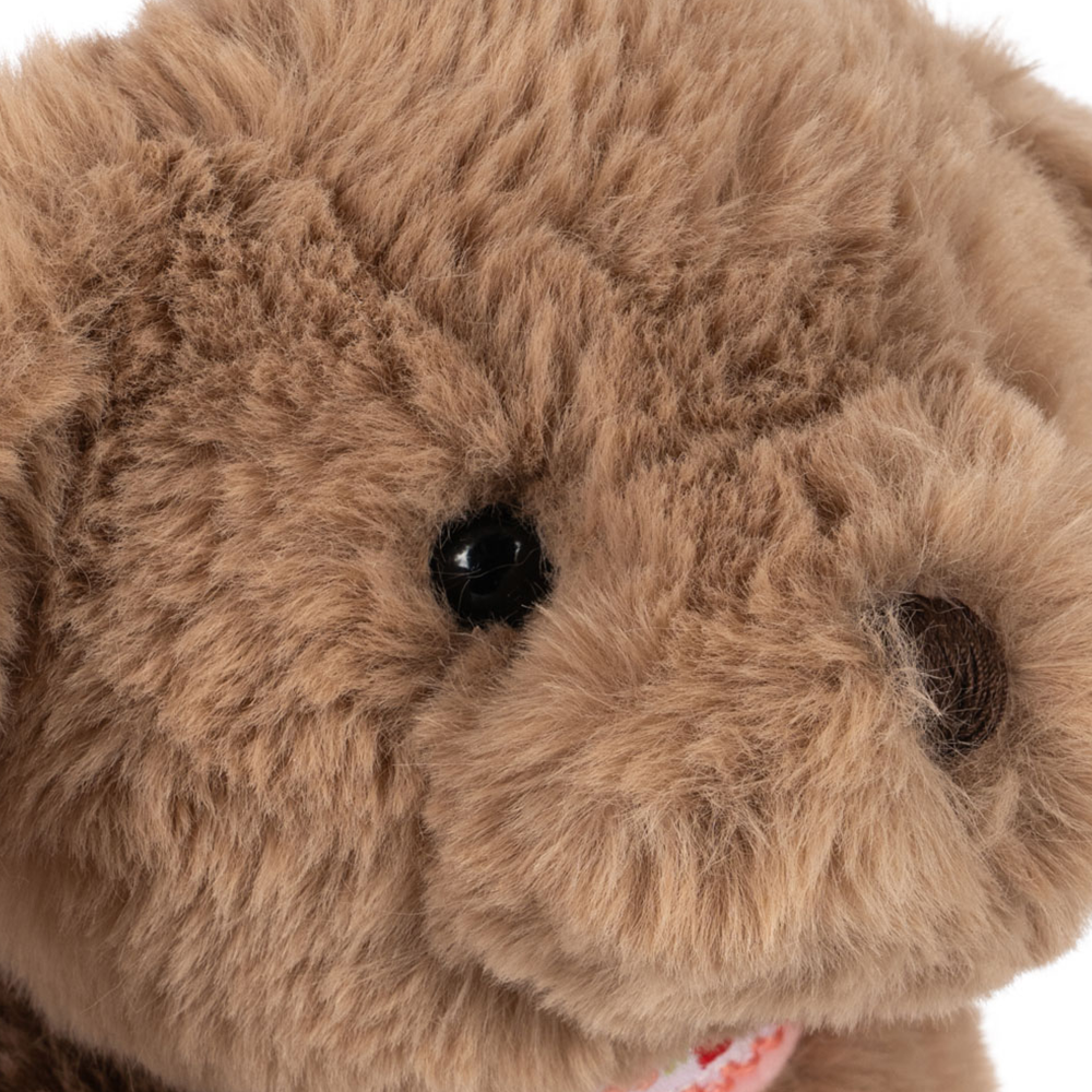 Konges Sløjd  Handtasche in Form eines Welpen Brown