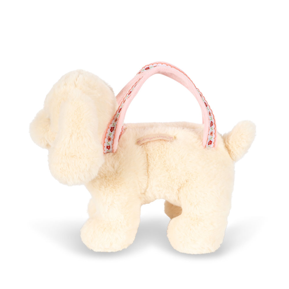 Konges Sløjd  Handtasche in Form eines Welpen Off White