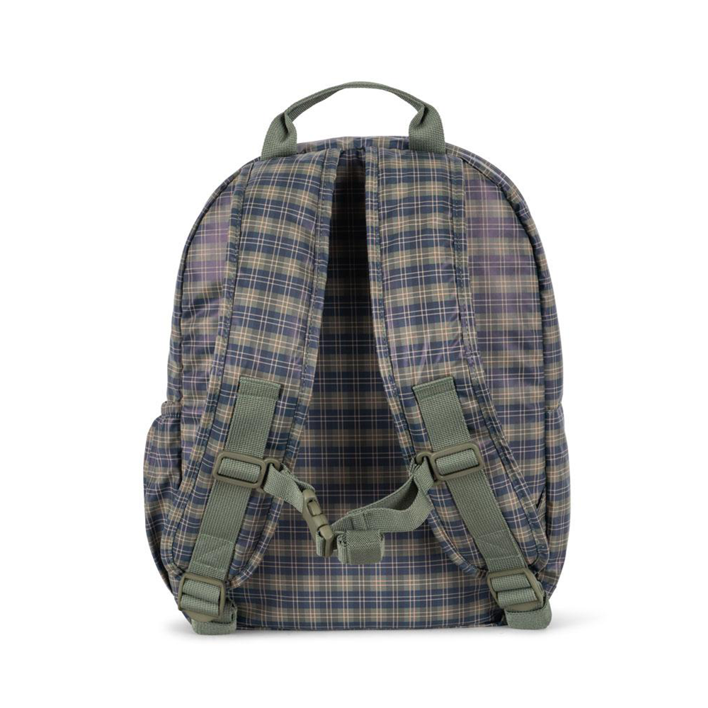 Konges Sløjd wasserabweisender Rucksack Midi &#39;Rainy&#39; Laurel Blue Check