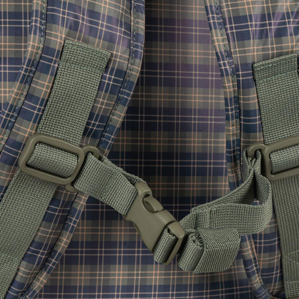 Konges Sløjd wasserabweisender Rucksack Midi &#39;Rainy&#39; Laurel Blue Check