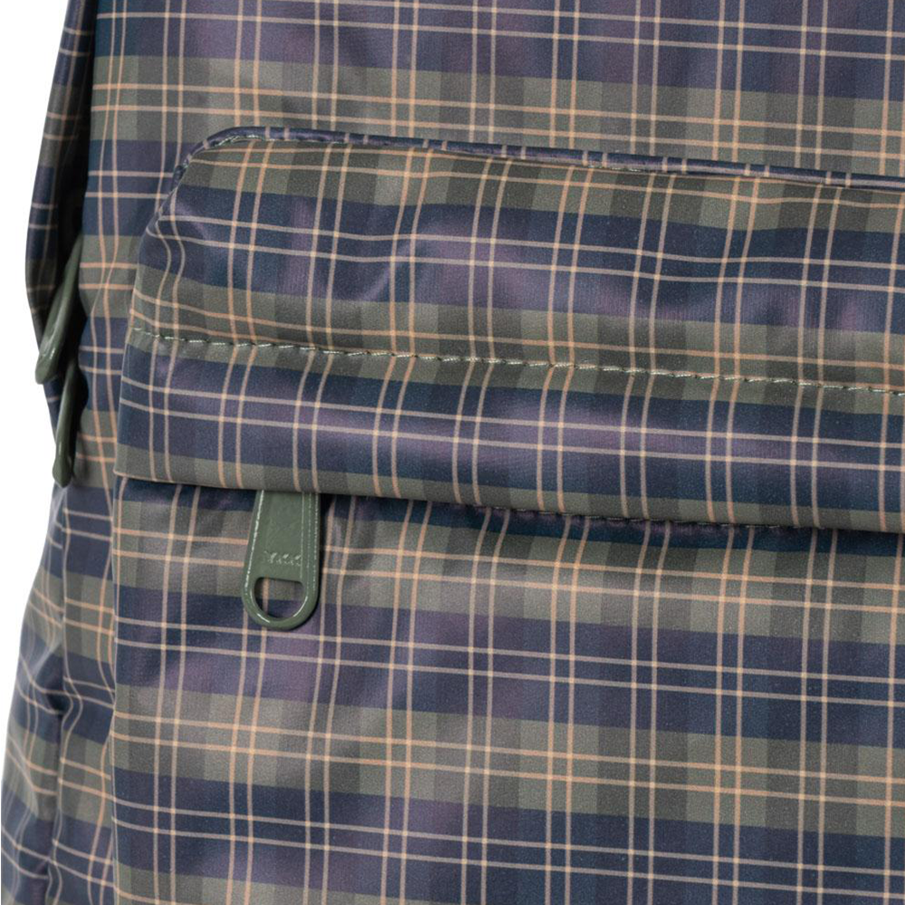 Konges Sløjd wasserabweisender Rucksack Midi &#39;Rainy&#39; Laurel Blue Check