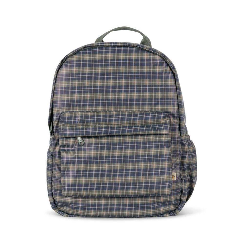 Konges Sløjd wasserabweisender Rucksack Midi &#39;Rainy&#39; Laurel Blue Check