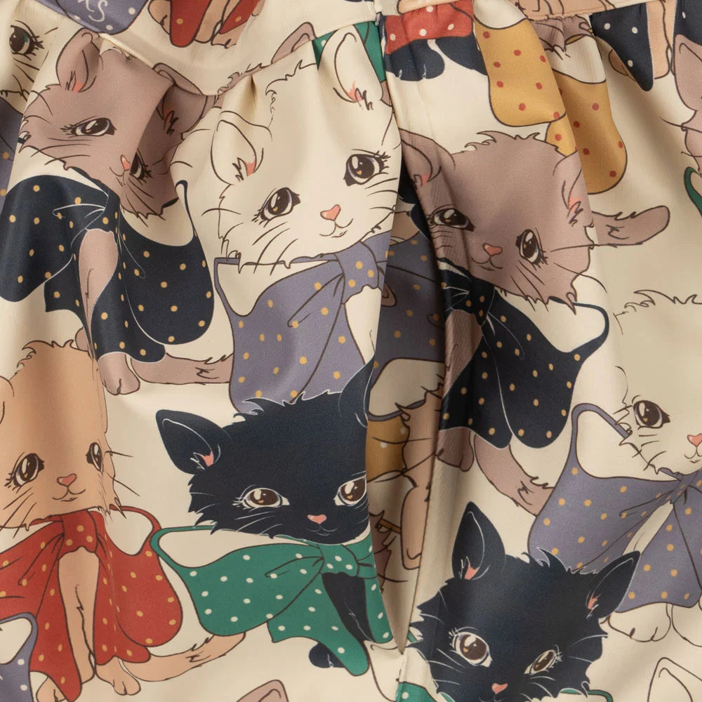 Konges Sløjd Lined Rain Jacket/Pants Set 'Rainy Palme Girl' Like Cats and Dogs
