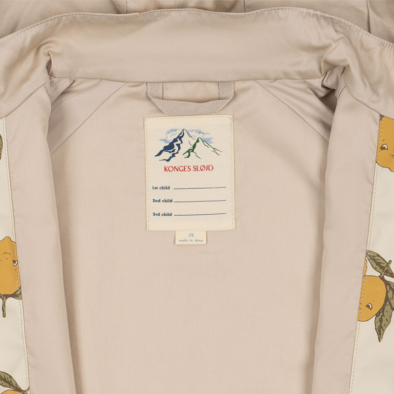 Konges Sløjd Regenjacke/-hose Set &#39;Rainy Palme&#39;  Sweet and Sour