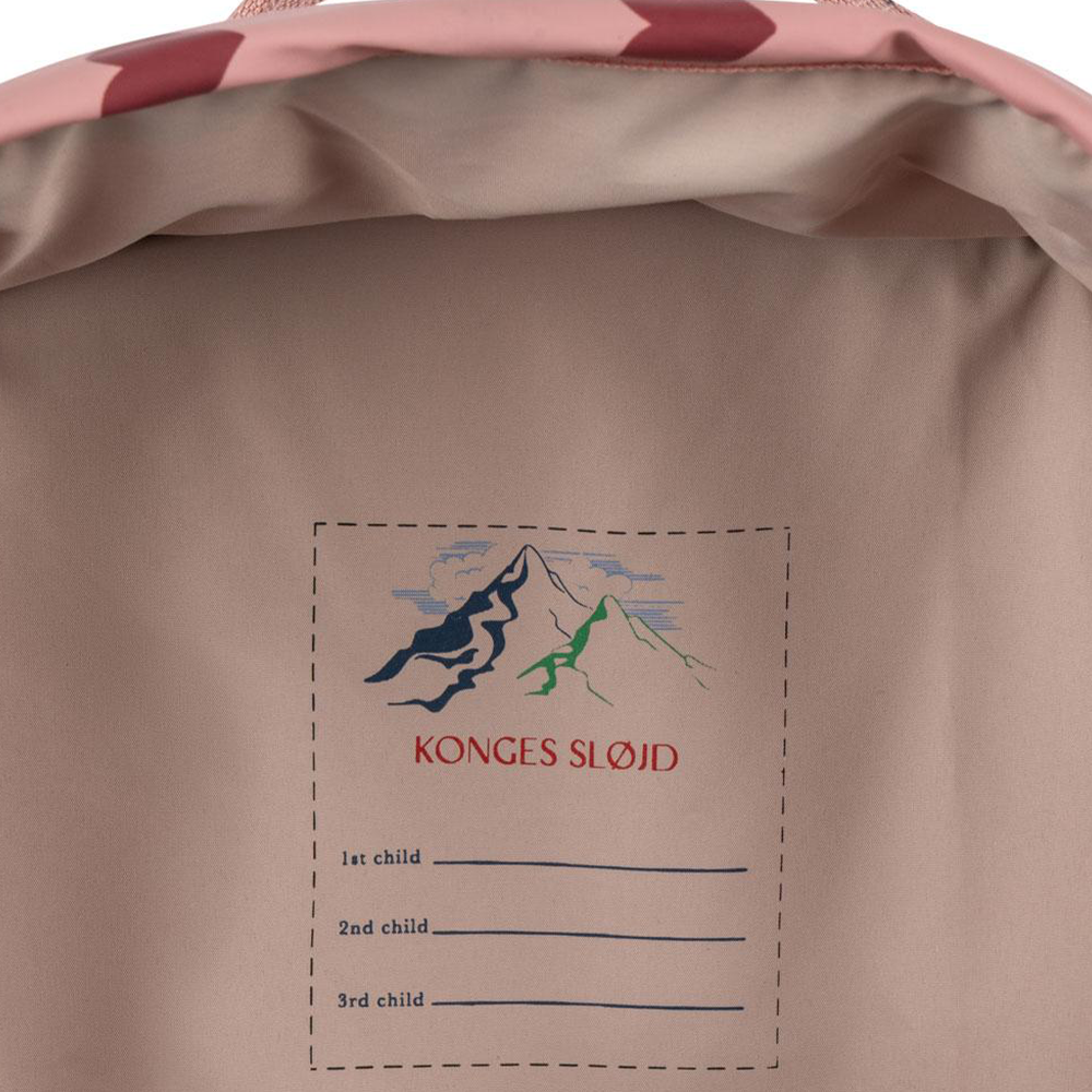 Konges Sløjd wasserabweisender Rucksack Midi &#39;Rainy&#39; Amour Pink