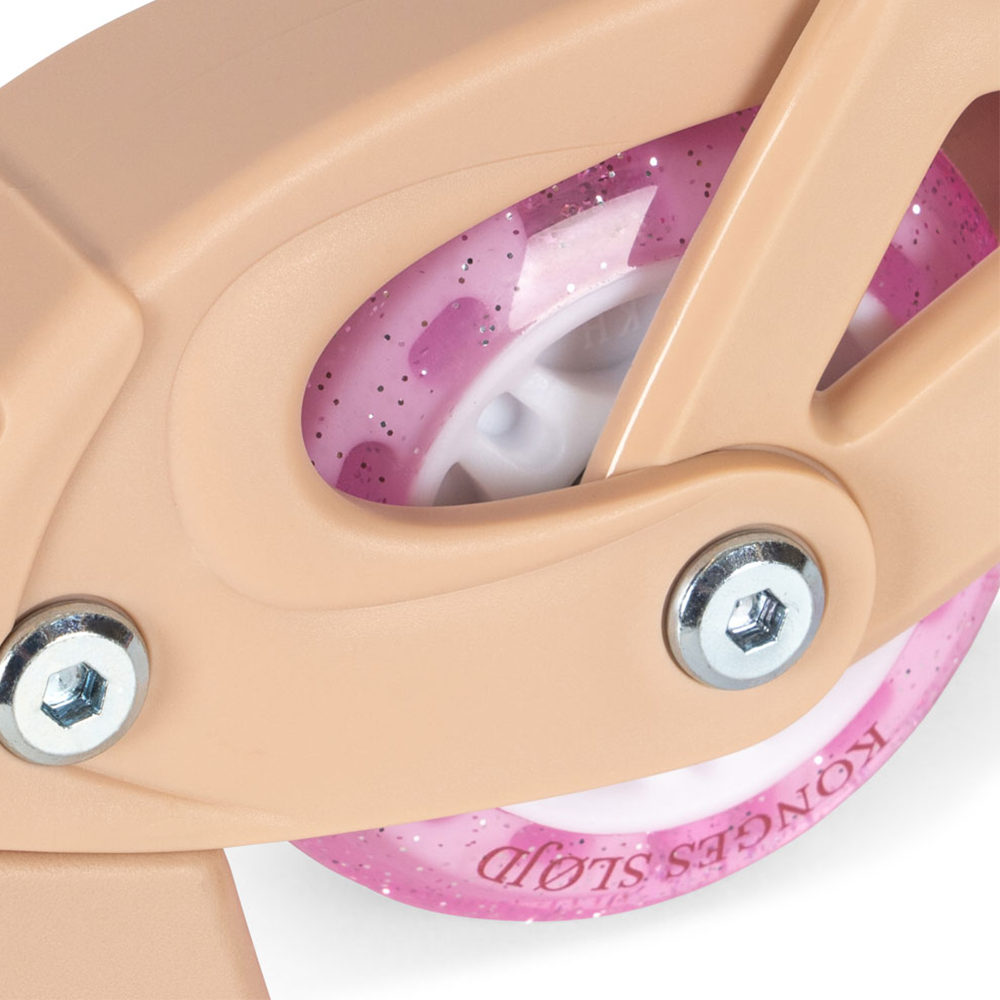 Konges Sløjd 'Light Up' Rollschuhe Cherry Blush