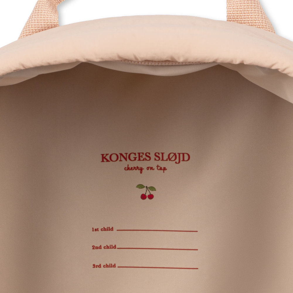 Konges Sløjd  Kinderrucksack 'Juno Kitty' Cameo Rose