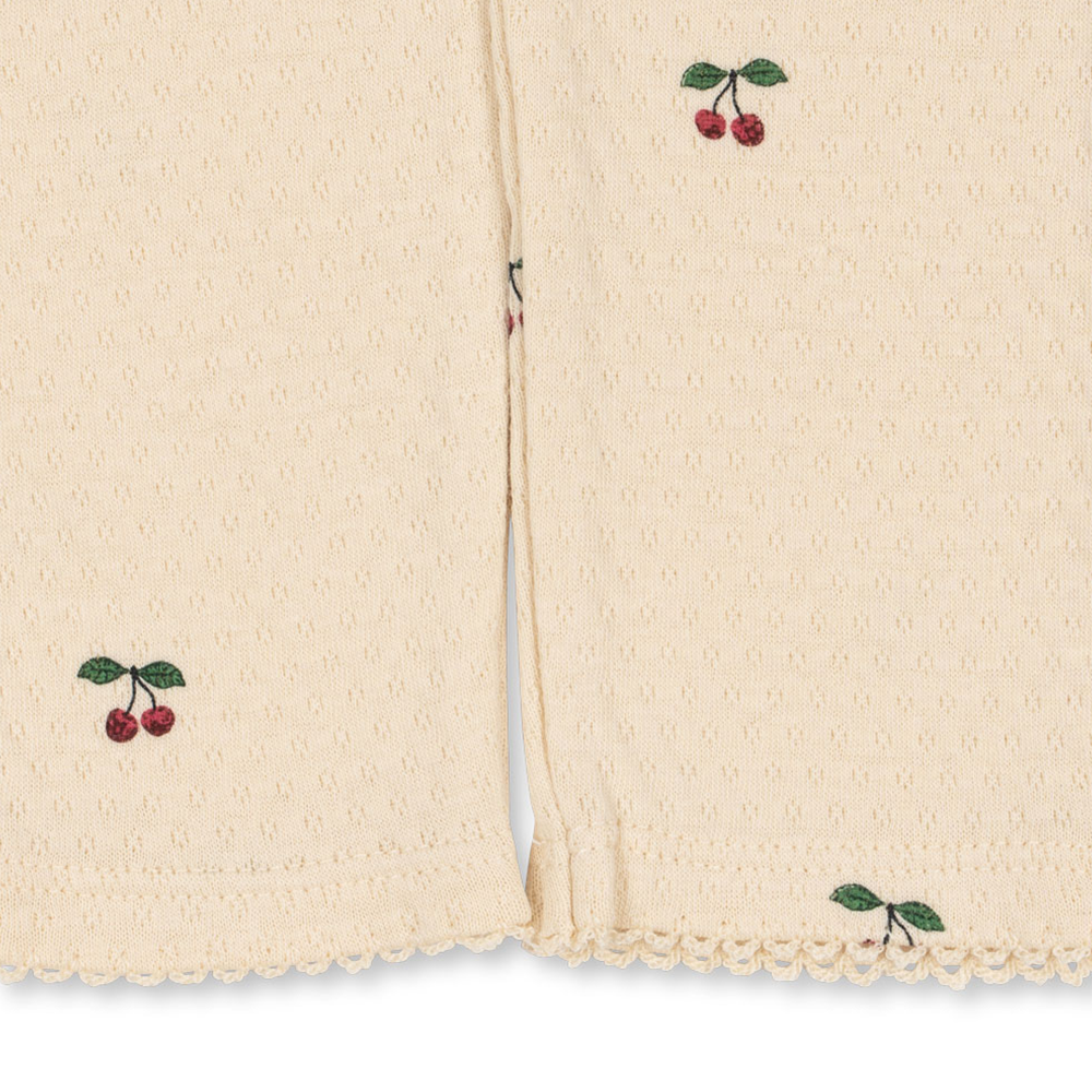 Konges Sløjd Baby Leggings mit Rüschen &#39;Sui&#39; Cherry