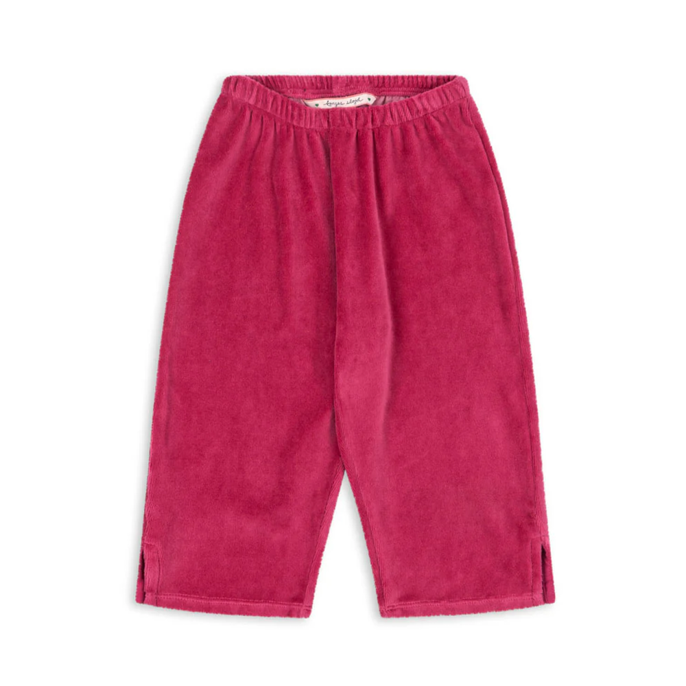 Konges Sløjd Samthose &#39;Velou&#39; Sangria