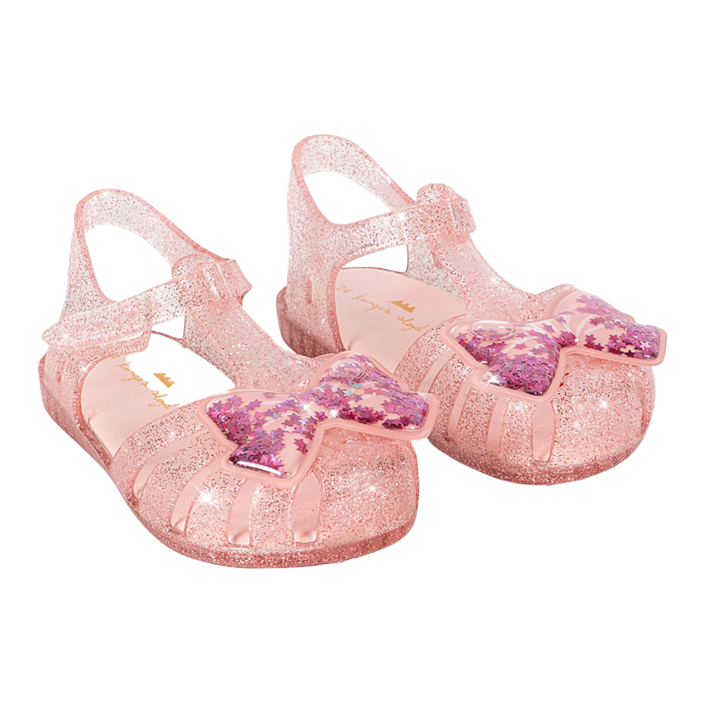 Konges Sløjd Sandals 'Lilo' Bow Rose