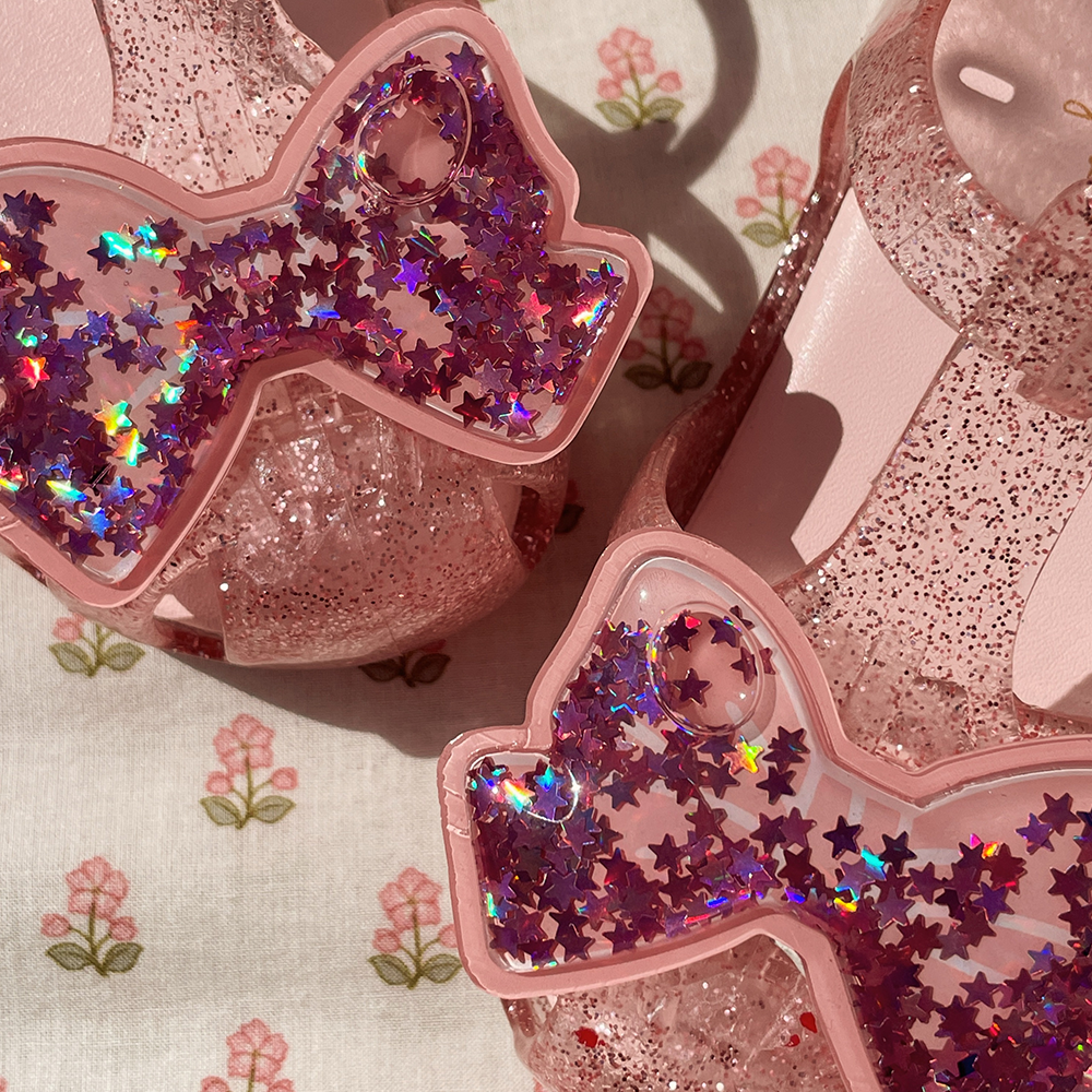 Konges Sløjd Sandals 'Lilo' Bow Rose