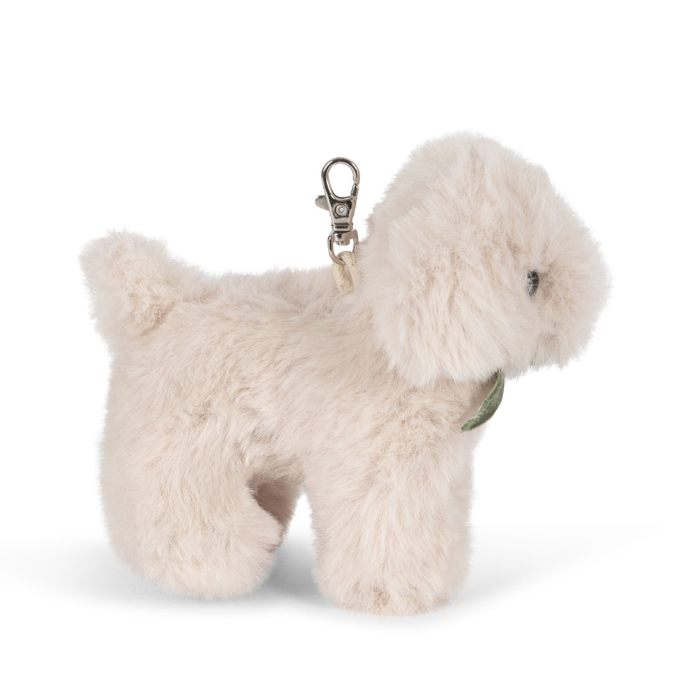 Konges Sløjd Taschenanhänger 'Animal' Off White Puppy - Online MY SNOWFLAKE