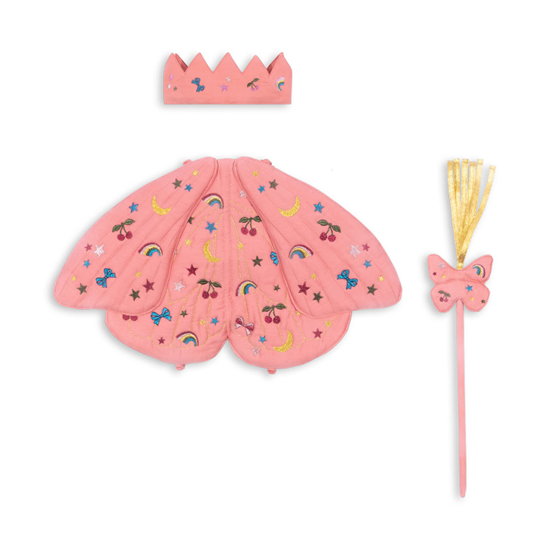 Konges Sløjd  Verkleidungs-Set Schmetterling  Rainbow Twinkle