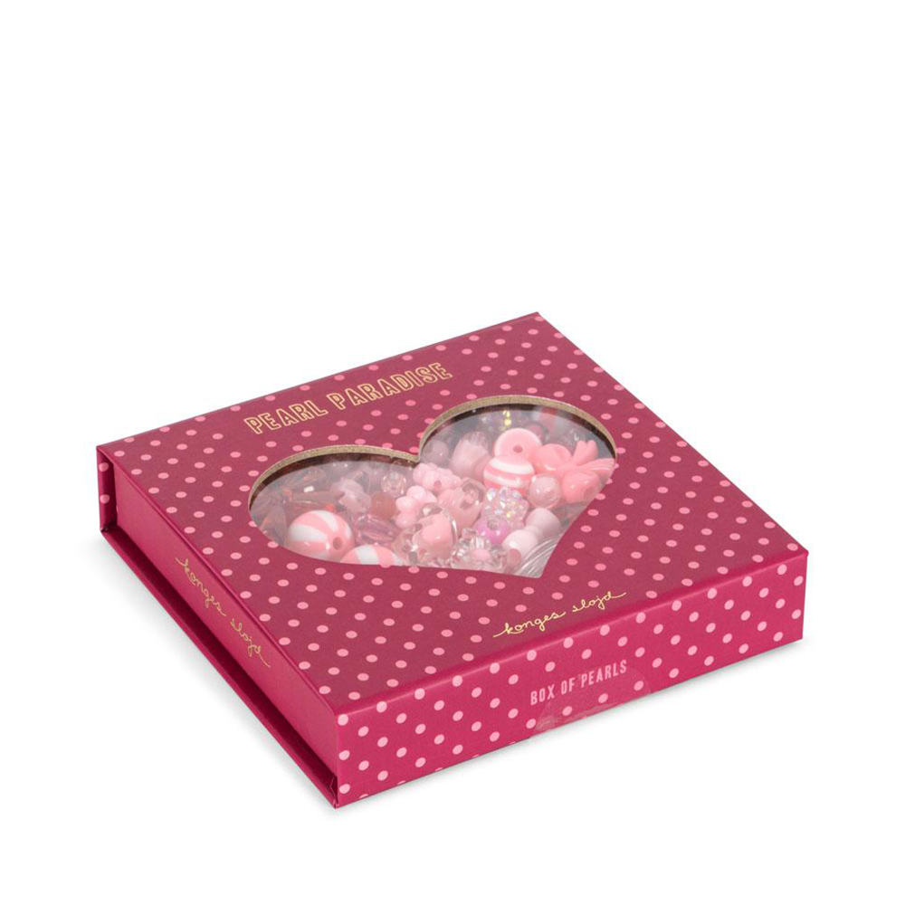 Konges Sløjd  Schmuckperlen-Set Pink